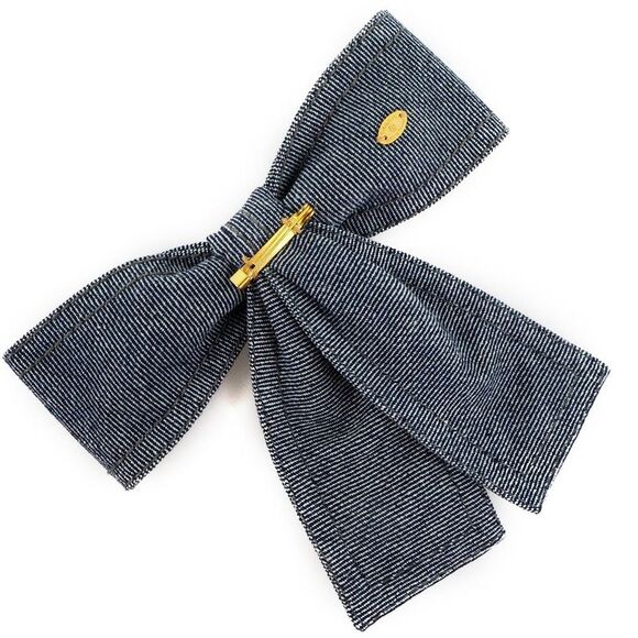 Chanel Cotton Denim Brooch - Picture 3 of 6